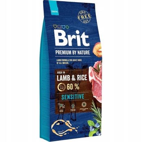 Brit Premium Sensiti Lamb 15kg dla psów wrażliwych