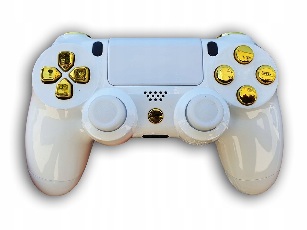 NOWY PAD PS4 V2 DUALSHOCK 4 CUSTOM BIAŁY POŁYSK