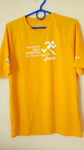 Koszulka biegowa (Maraton Oslo)