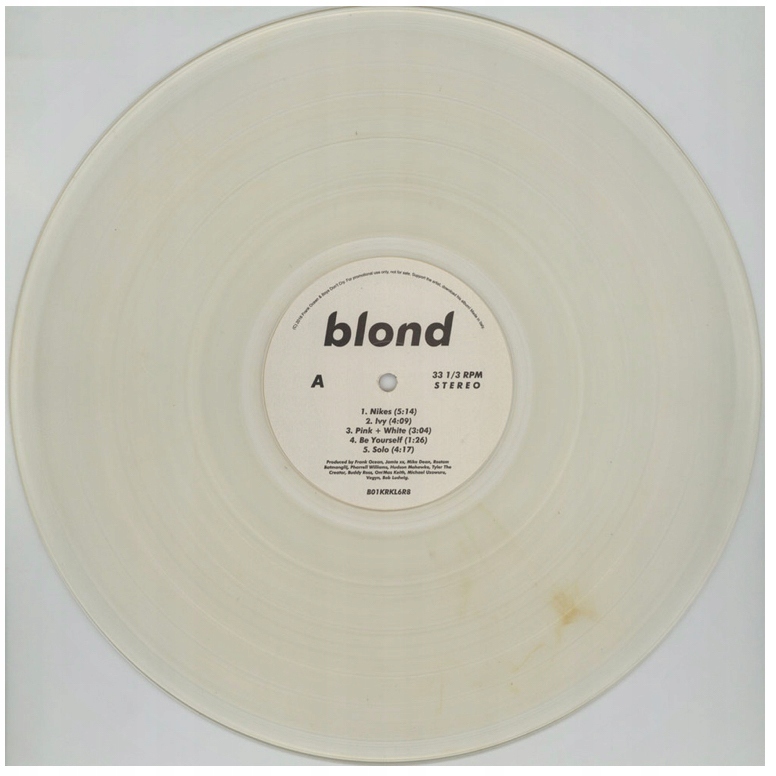 ヒップホップ+ラップ Frank Ocean - Blond 2LP FRANK OCEAN / BLONDE (NEW DELUXE EDITION COLOR VINYL) 2LP