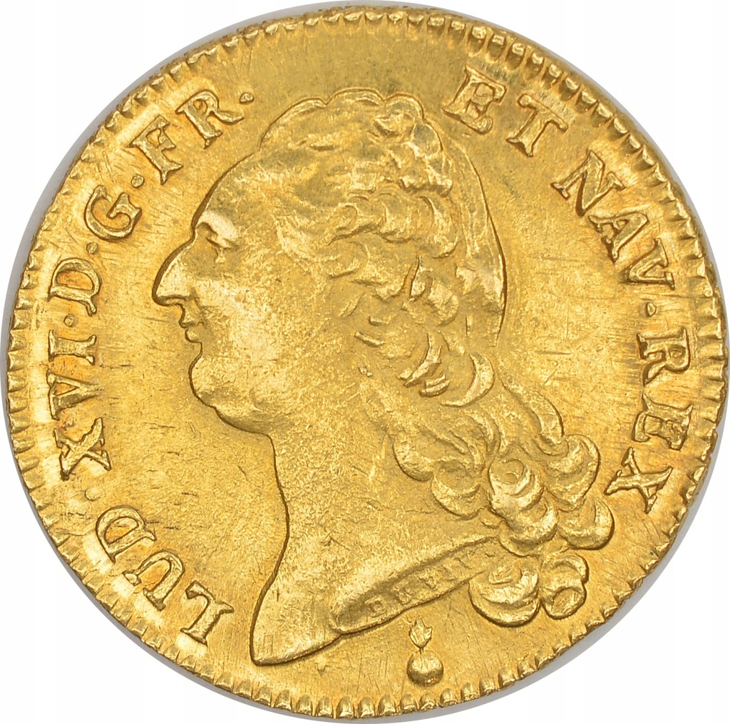 21.FRANCJA, LUDWIK XVI, 2 LOUIS D'OR 1786 AA ok. mennicza !