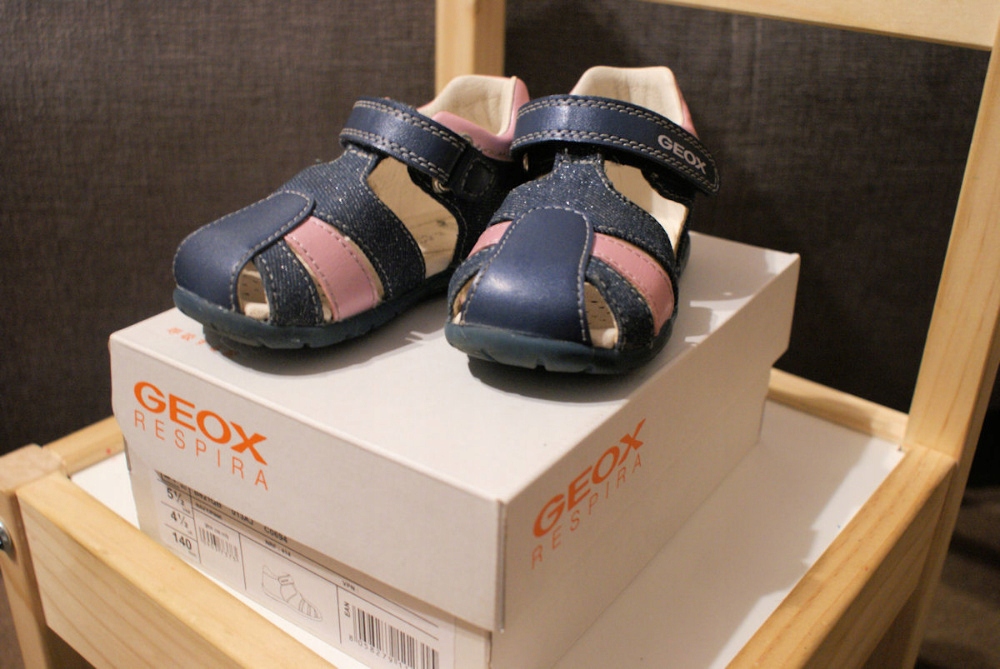 Buty sandały sandałki dziewczęce Geox Respira 21