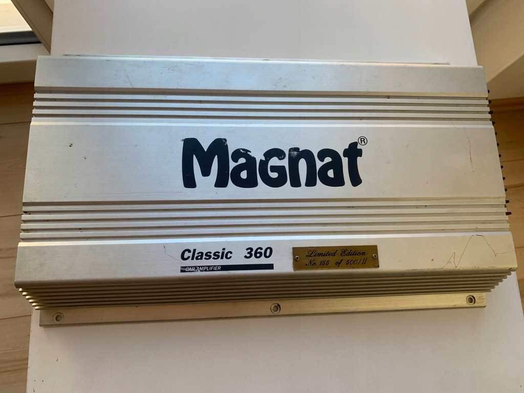 WZMACNIACZ MAGNAT 1000w LIMITED EDYTION 360!