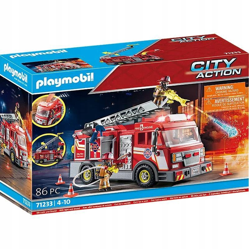 PLAYMOBIL 71233 Samochód strażacki