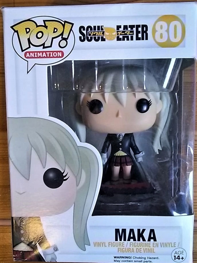 FUNKO SOUL EATER MAKA 80フィギュア Funko Pop! Animation Soul Eater Maka #80 Vinyl Figure Loose