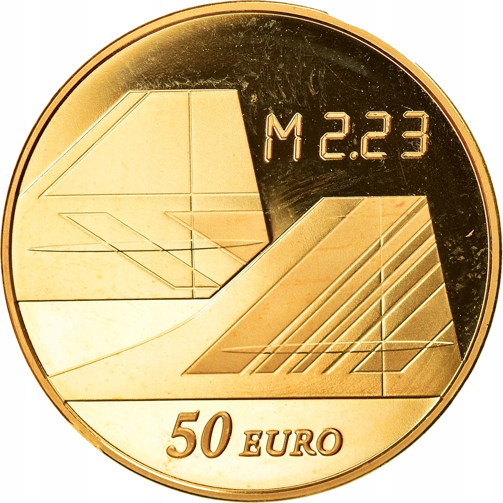 Francja, Monnaie de Paris, 50 Euro, Concorde, 2009