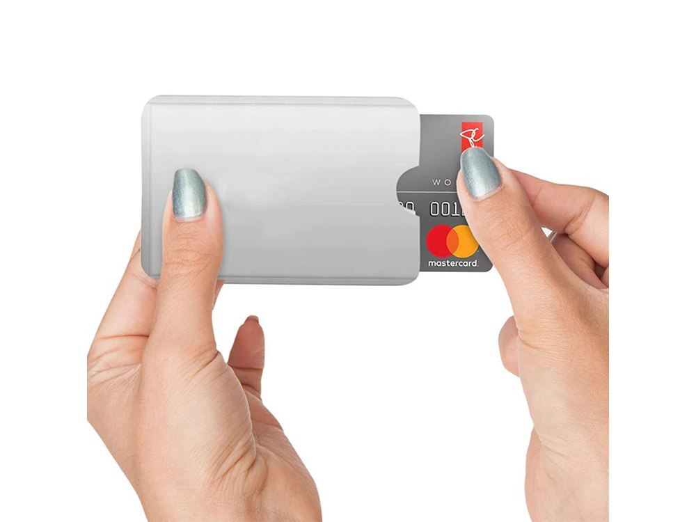 Ochrona przed sygnałami RFID etui na kartę płatnic