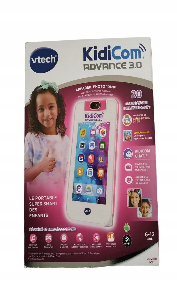 SMARTFON DZIECIĘCY VTECH KIDICOM 541155 RÓŻOWY FR