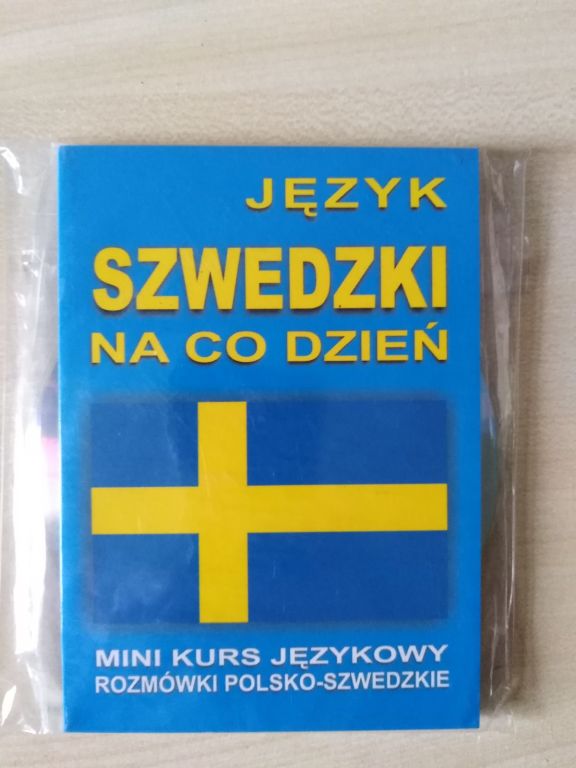 JĘZYK SZWEDZKI NA CO DZIEŃ + CD AUDIO NOWY!!!