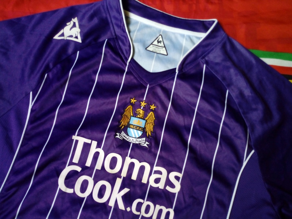 Manchester City Football Shirt 2007/2008 XL RETRO