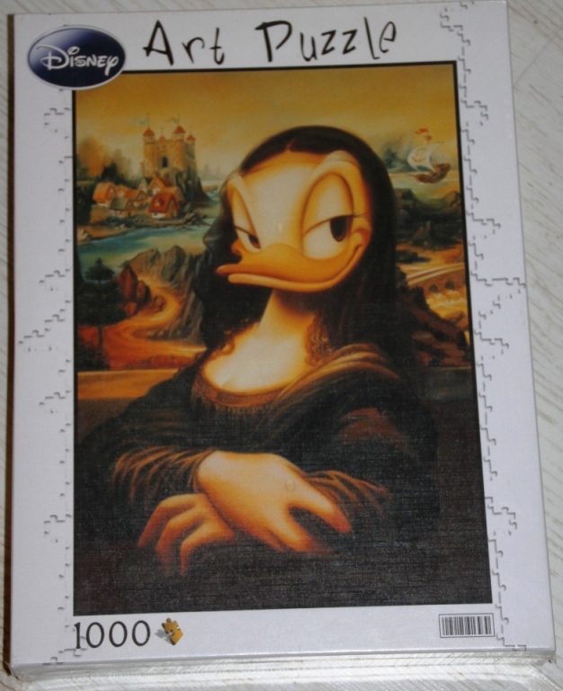 Disney Art Puzzle 1000el - NOWE, folia