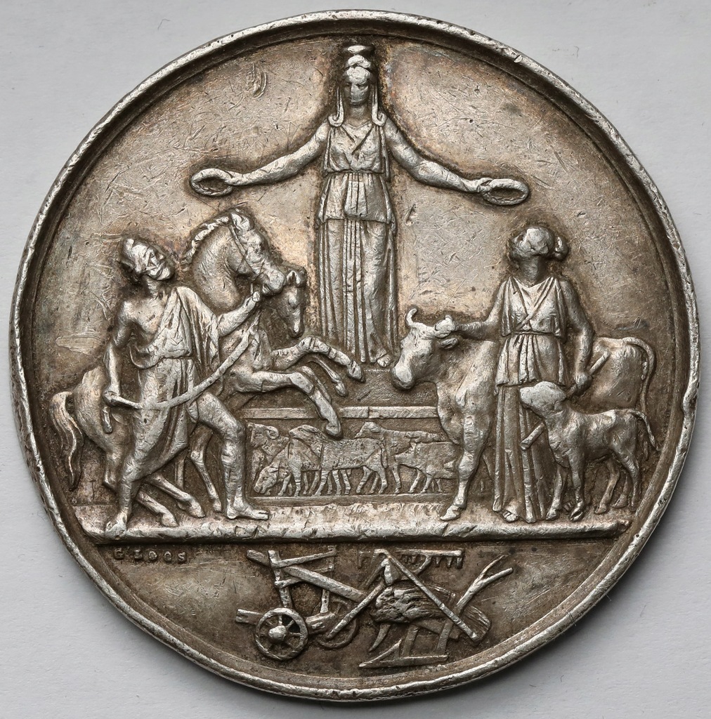 396. Prusy, Medal za zasługi w rolnictwie 1797-1840
