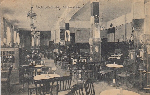 Allenstein- Olsztyn, Schlosscafe