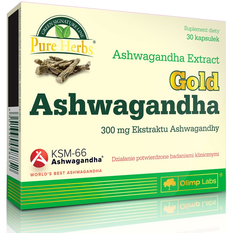 OLIMP Gold Ashwagandha 30caps ADAPTOGEN NA STRES