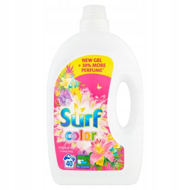 SURF Żel do prania Tropikalna Lilia Kolor 2l