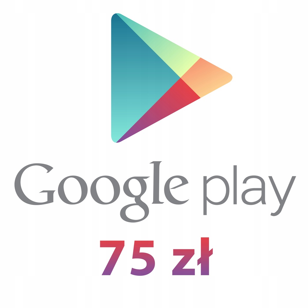 GOOGLE PLAY 75 ZŁ - PL KLUCZ DOŁADOWANIE KARTA