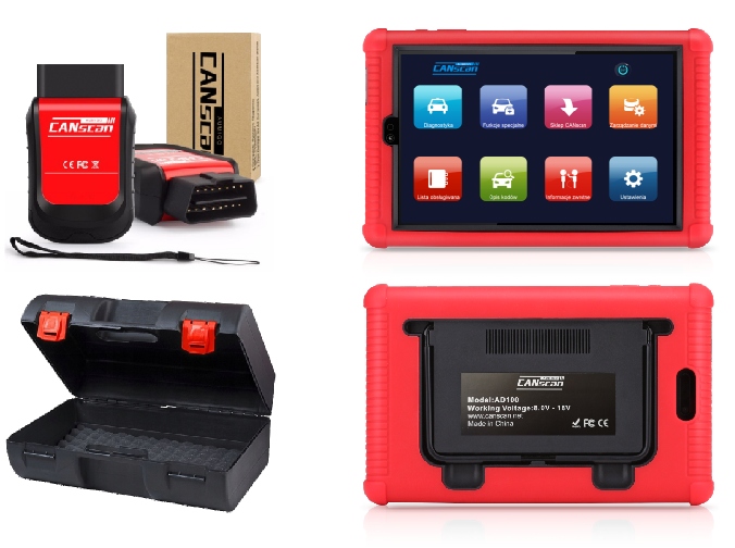 DIAGNOSTYKA FULL PROGRAM POLSKI CANSCAN PRO TABLET