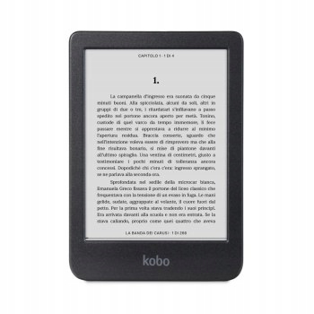 Ebook Kobo Clara BW 6 E-Ink Carta 1300 HD 16GB WI-FI Black