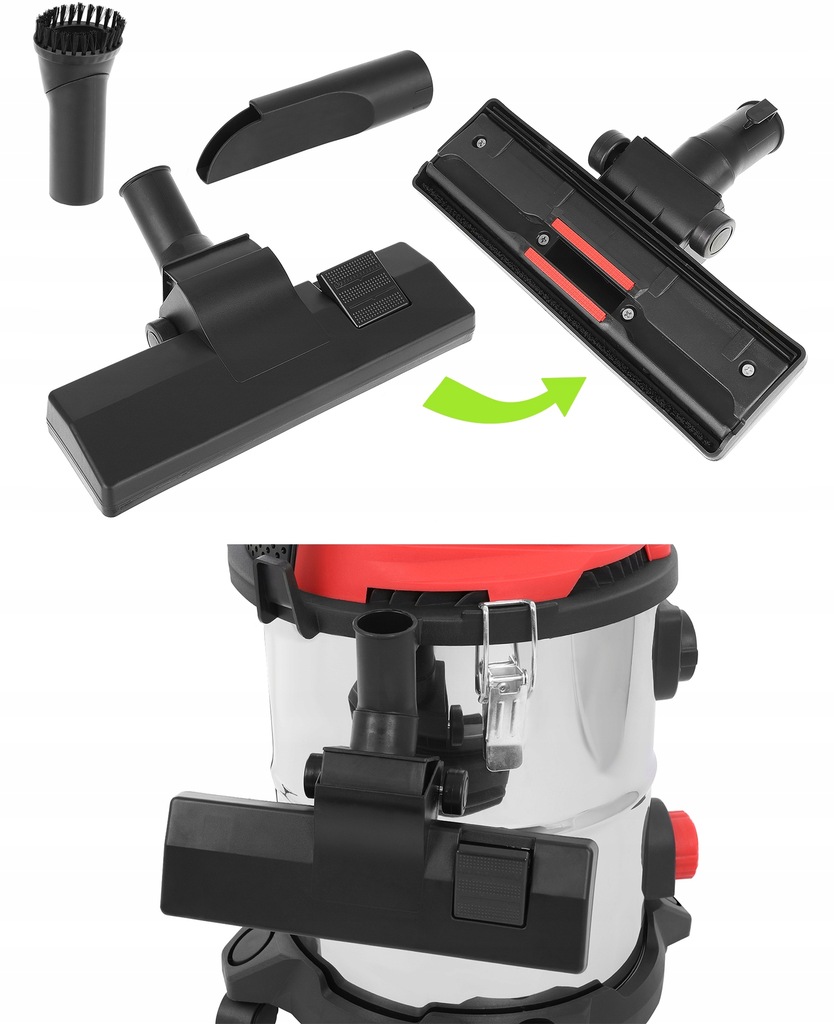 Купить Промышленный пылесос для золы и мусора 20л 2000Вт: отзывы, фото ...