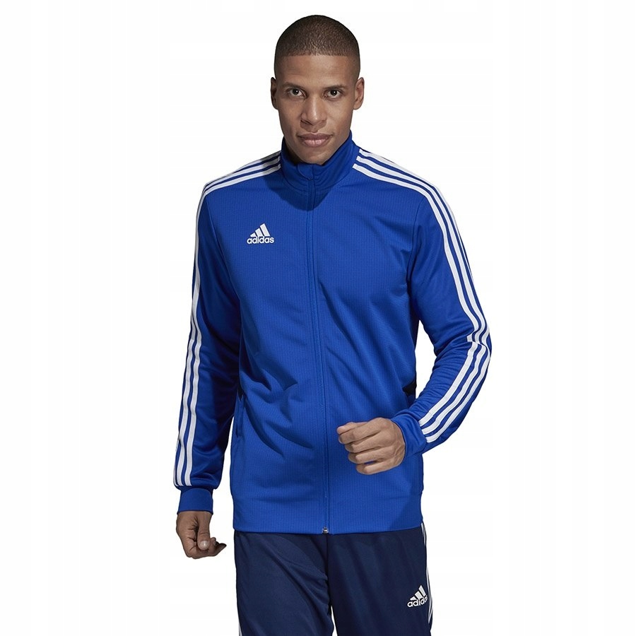 Bluza adidas TIRO 19 TR JKT DT5271 niebieski M