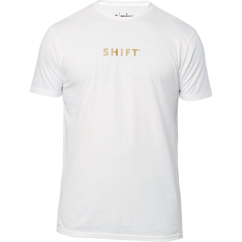 T-SHIRT SHIFT GOLD PURE WHITE XL