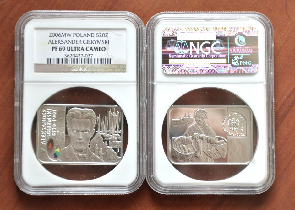 20zł ALEKSANDER GIERYMSKI NGC PF-69