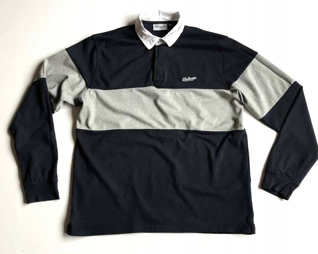 CARHARTT VINTAGE BRUSH RUGBY POLO _ LONGSLEEVE _ L