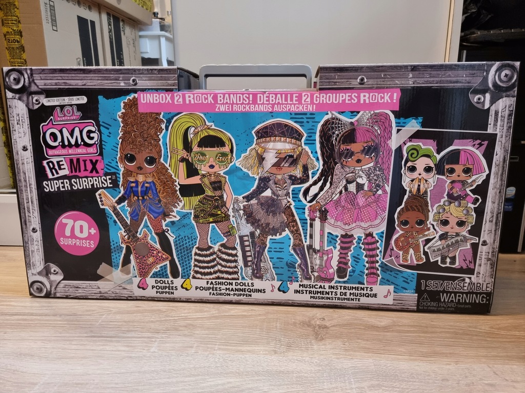 L.O.L. BoomBox Remix OMG Super Surprise 8 Lalek