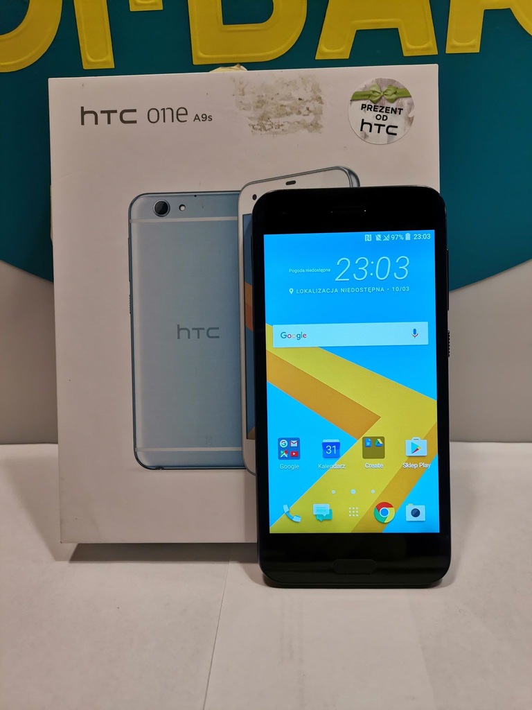 Smartfon HTC A9S 3 GB / 32 GB czarny