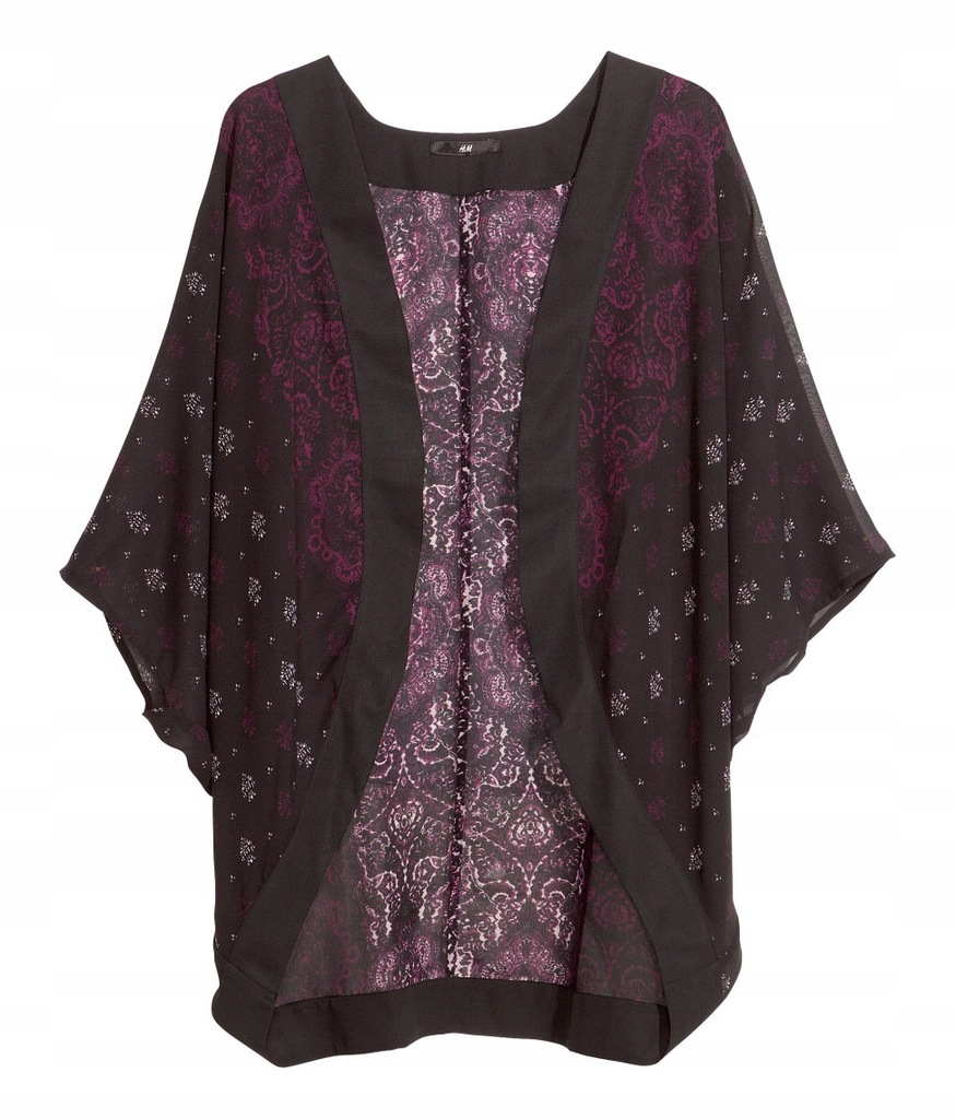 H&M - NARZUTKA KIMONO LEKKIE ELEGANCKIE, 40/42