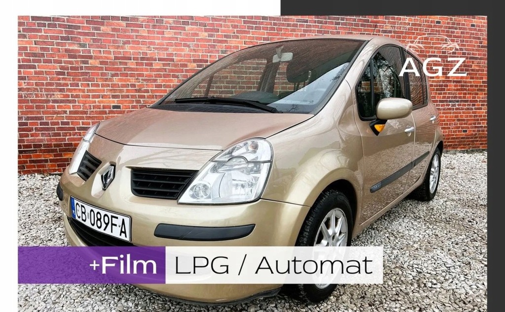 Renault Modus Automat LPG KLIMA Super stan Warszawa gwarancja w cenie VDKF