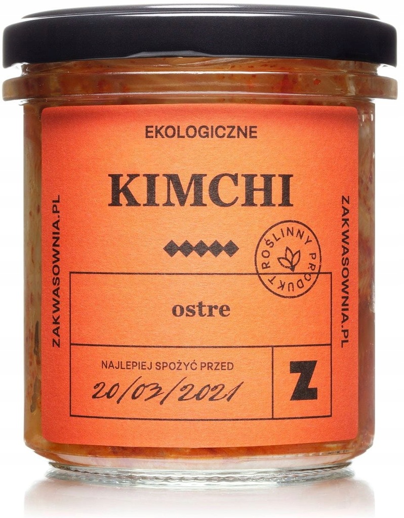 Kimchi ostre bio 300 g zakwasownia