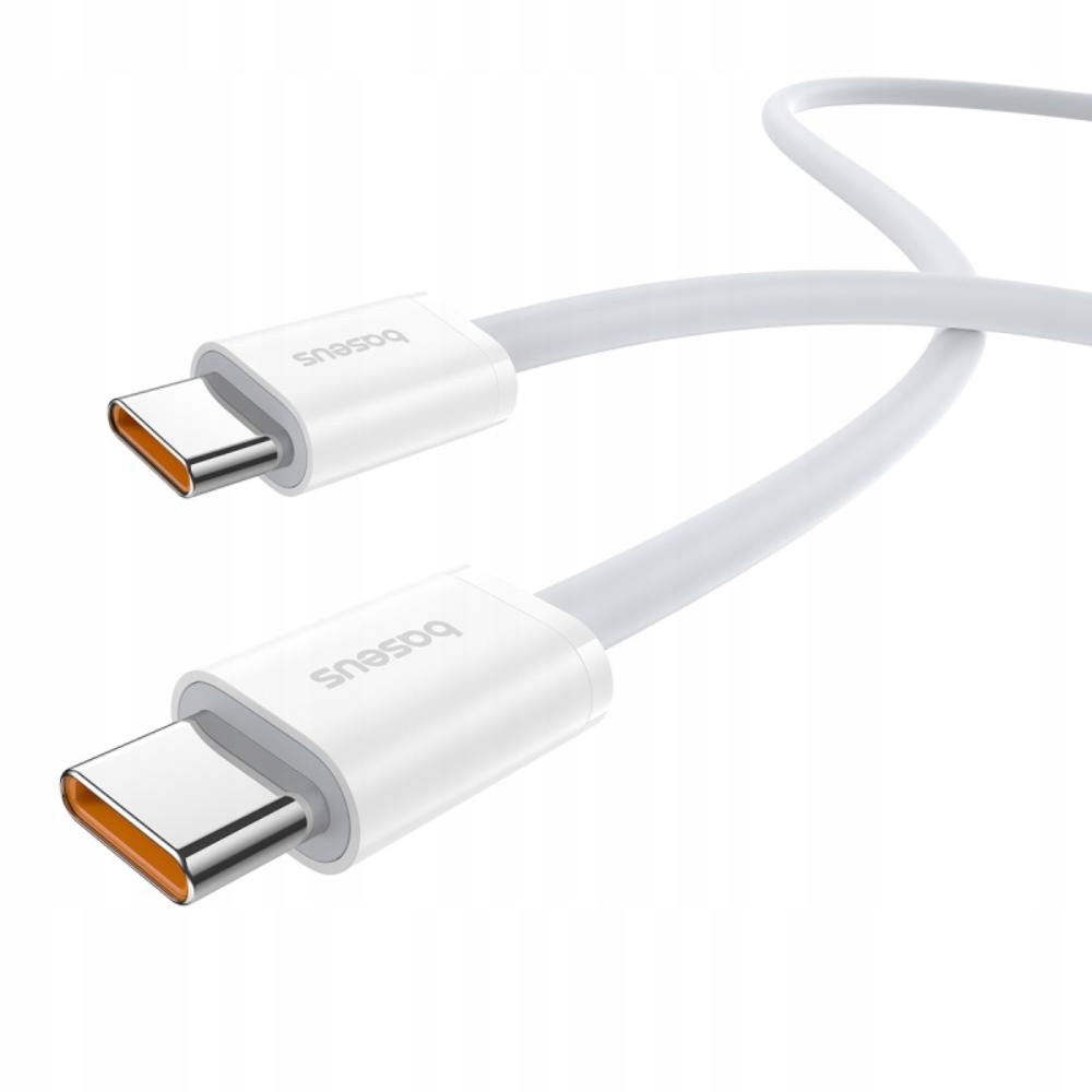 Kabel Baseus USB typ C - USB typ C 2 m biały