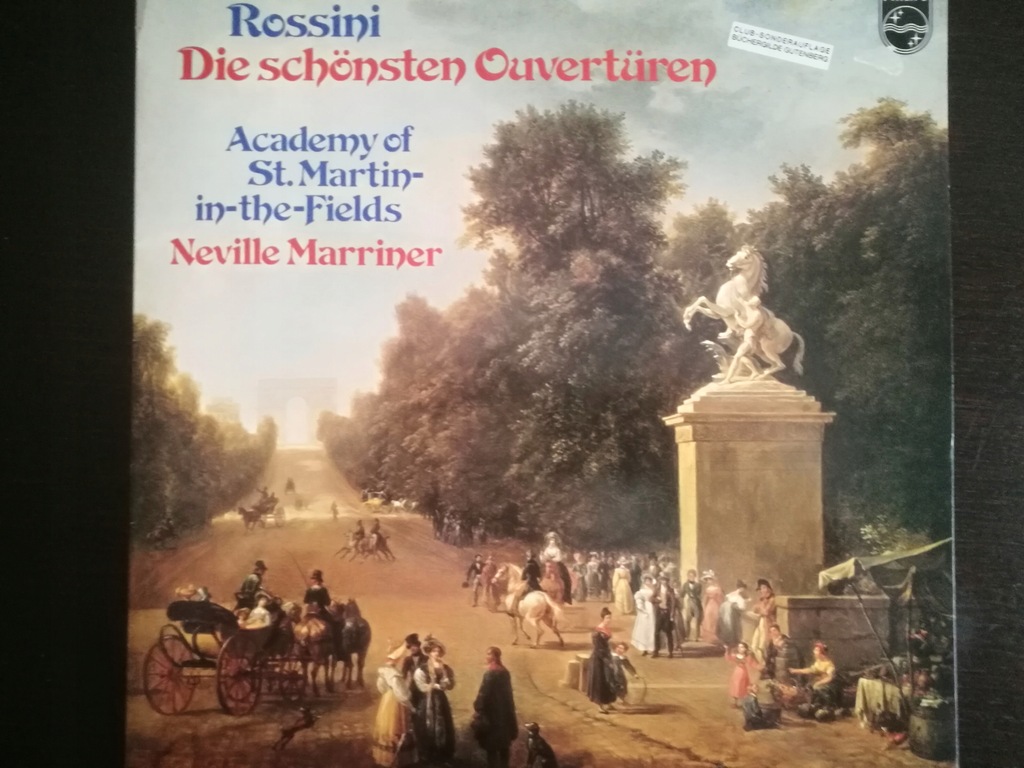 Купить ROSSINI Die schonsten overturen 2lp MARRINER: отзывы, фото, характеристики в интерне-магазине Aredi.ru