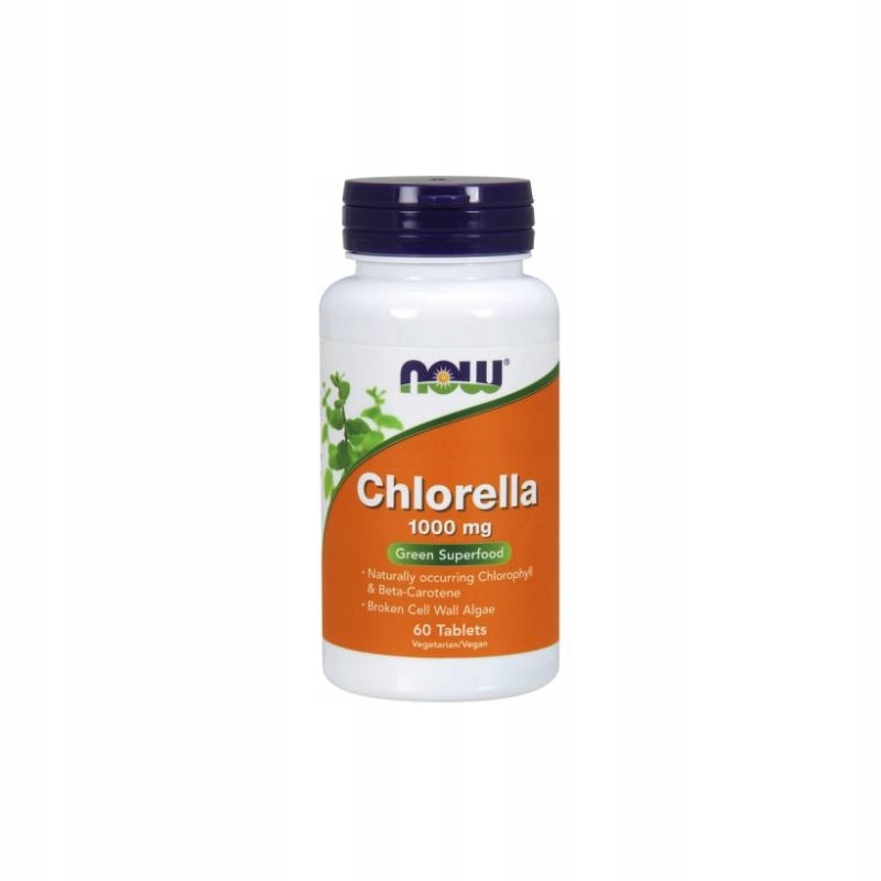 Chlorella Now foods tabletki 60 szt. 150 g