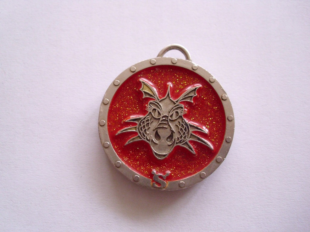 Shrek medal,amulet - Smoczyca.