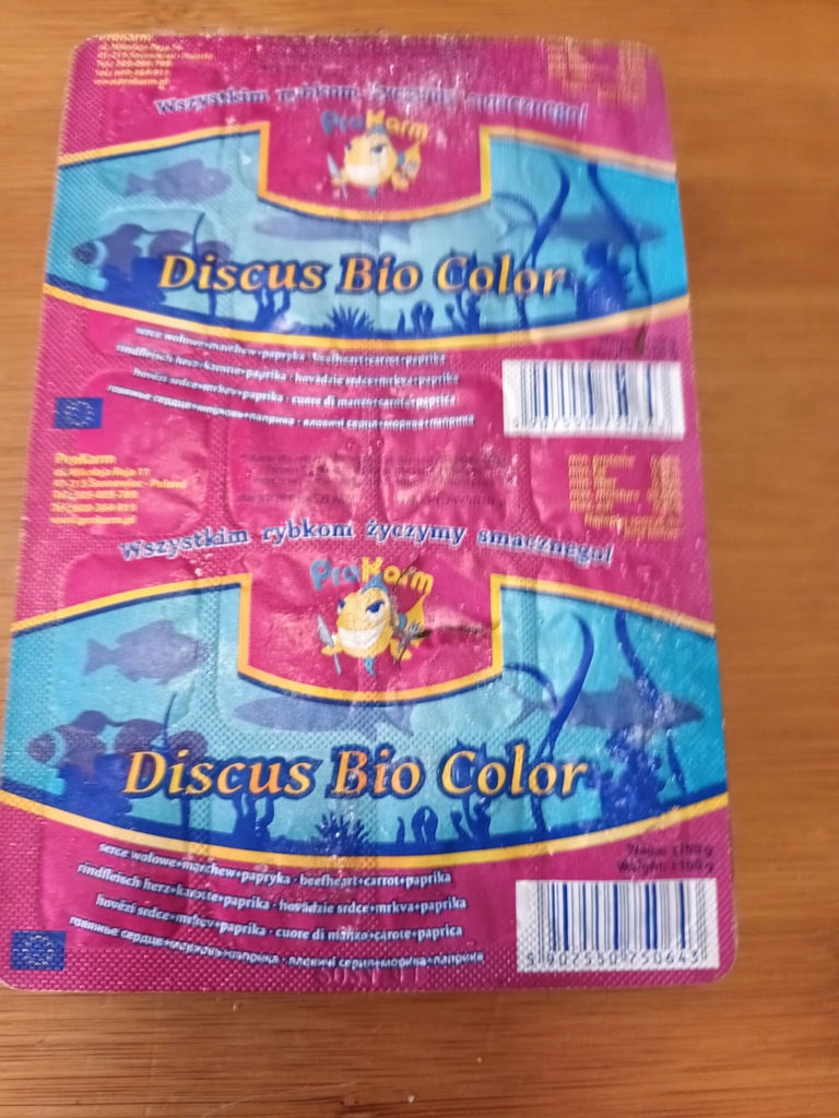 ProKarm Discus Bio Color blister 100g