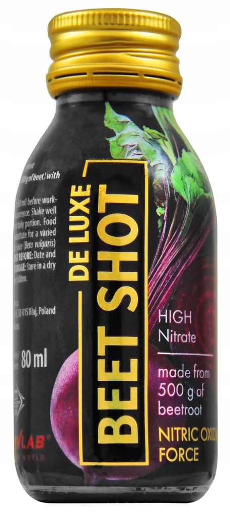 ACTIVLAB DE LUXE BEET SHOT 80ML WYCIĄG Z BURAKA