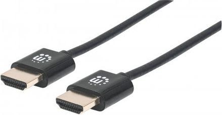 Kabel Manhattan HDMI - HDMI 4.5m Czarny (394383)