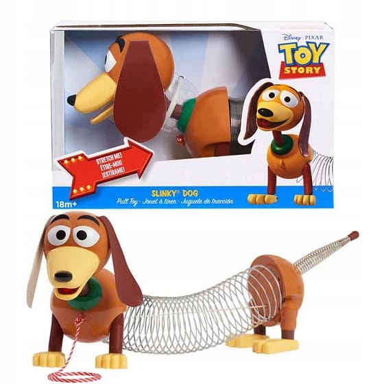 TOY STORY 4 FIGURKA JAMNIK PIES Slinky Sprężyna 12592692915 oficjalne archiwum Allegro