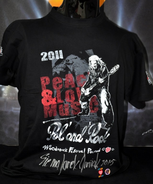 Koszulka z podpisem Jurka - Gitarzysta '11