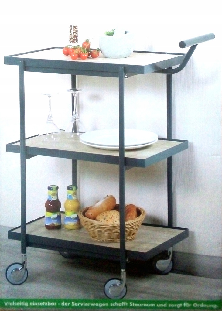 Wózek kuchenny mobilny na kółkach LOFT