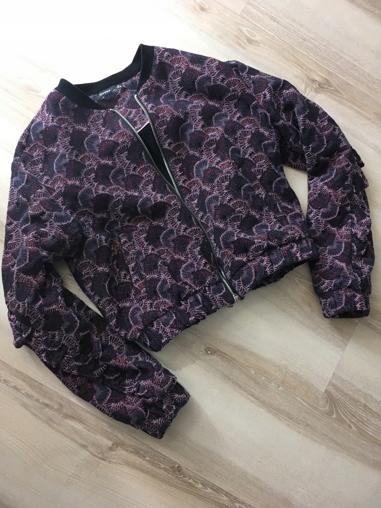 BERSHKA BOMBER ŻAKARD