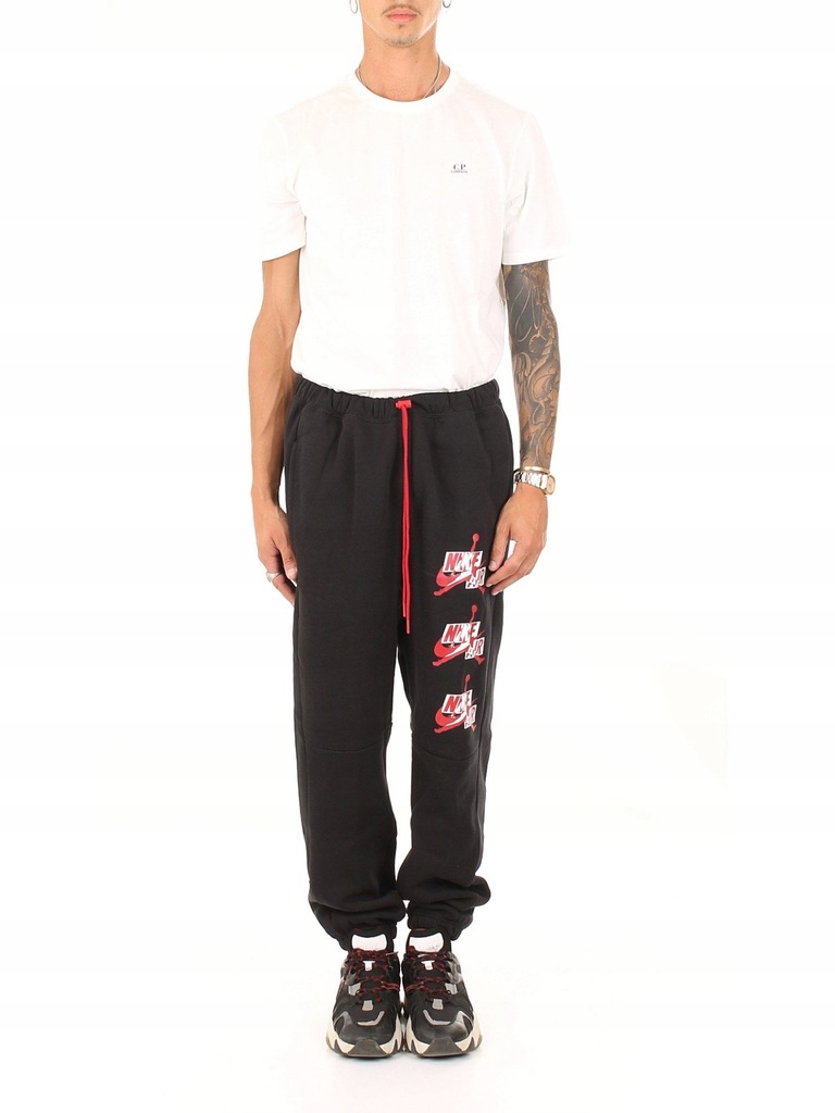 NIKE MĘŻCZYZN CZARNY JOGGERS L INT