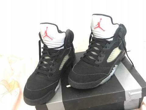 Air Jordan 5 Retro Jordan Nike Black Metallic