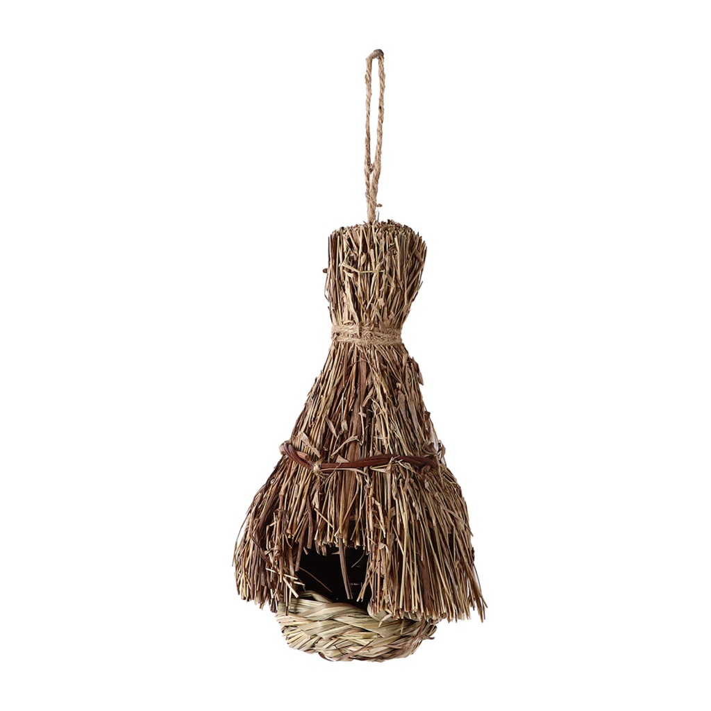 RĘCZNIE TKANY DOMEK DLA PTAKÓW UNIWERSALNY