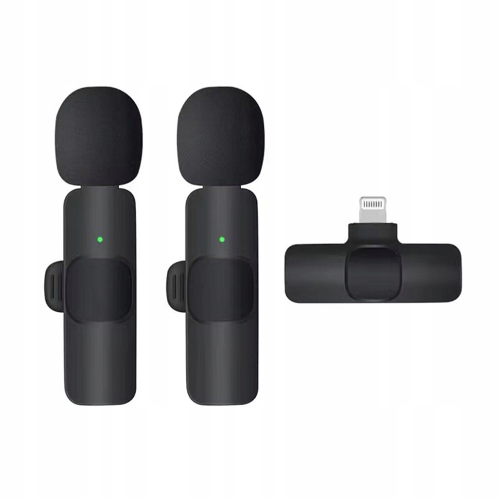 Techsuit LW1 Mikrofony Bezprzewodowe 2x Lightning iPhone Plug&Play