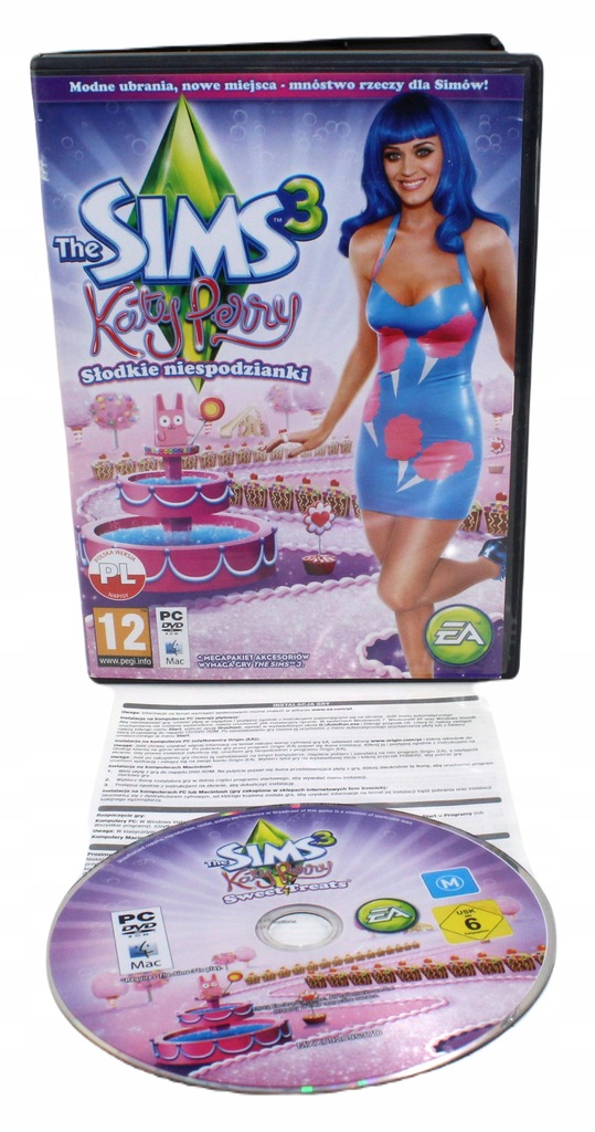 SIMS 3 KATY PERRY SŁODKIE NIESPODZIANKI PL + GRATIS