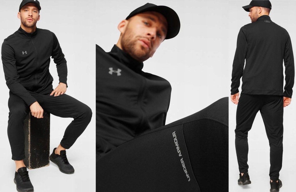 UNDER ARMOUR CZARNY DRES MĘSKI XL