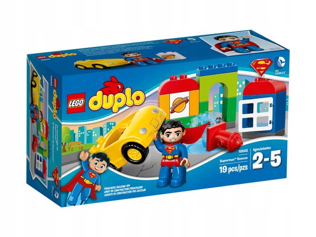 LEGO Duplo 10543 Bohaterski Superman NOWE